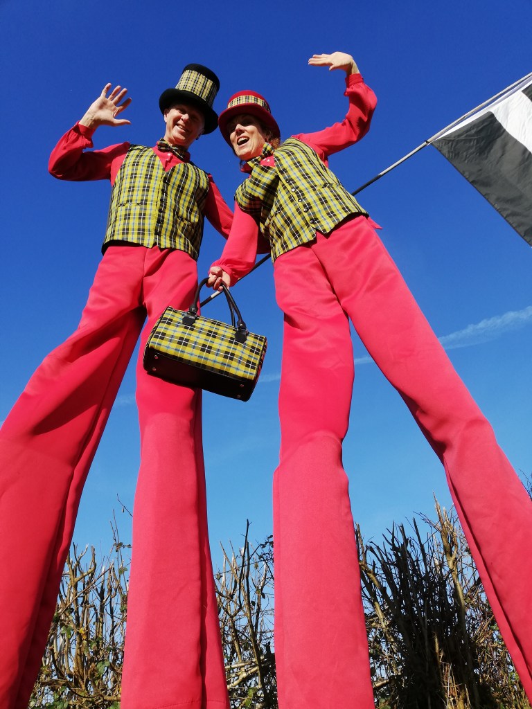 stilt costumes