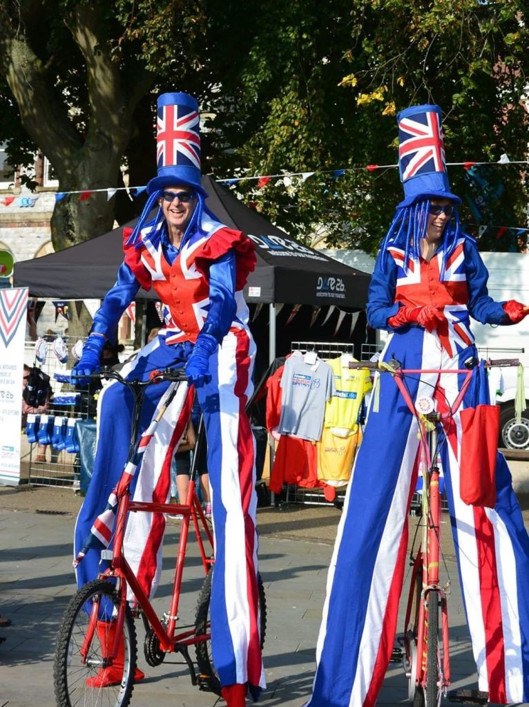 British stilt bikes